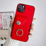 Daugiafunkcinė piniginė Kortelių skyrius Odinis dėklas Google Pixel 9 Pro XL 8 Pro 8A Žiedo laikiklis Stovas Telefono dangtelis Pixel 9Pro XL Krep&scaron;ys Google Pixel 9 raudona