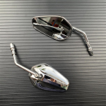 Motociklo galiniai &scaron;oniniai veidrodėliai galinis vaizdas Harley Touring Sportster 883 Road King Fatboy Softail Bobber Chopper Street Glide Dyna
