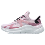 Li Ning Flow Cloud Neslystantys Atsparūs dilimui Žemi Bėgimo Bateliai Moteri&scaron;ki Snikeriai Balti Rožiniai AGLR036-2 36⅓