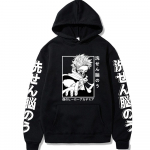 My Hero Academia Shinso Hitoshi Japan Hot Anime Vyrai Moteri&scaron;ki gobtuvai Gatvės drabužiai Unisex Vir&scaron;utiniai drabužiai Hiphopo drabužiai, vir&scaron;utiniai drabužiai XS juoda