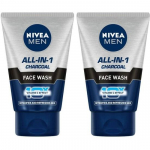 NIVEA, All-In-One, 10x Vitamin C, 100ml (SET OF 2) Face Wash (200 ml)