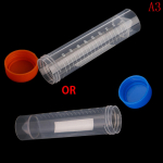 10 vnt 50 ml plastikinio centrifugos vamzdelio vamzdžio buteliuko laboratorinio tyrimo indas su 4 dugnais
