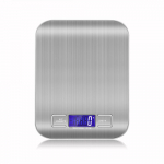 Skaitmeninės virtuvės svarstyklės LED ekranas 5kg/1g nerūdijančio plieno plok&scaron;tės elektroninės svarstyklės namų papuo&scaron;alai maisto užkandžiai svėrimas kepimo įrankiai 5kg max.