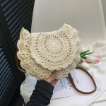 &bdquo;Summer Ins&ldquo; madingas austas krep&scaron;ys moterims Naujos mados, paprastos megztos &bdquo;crossbody&ldquo; rankinės Kasdieninės universalios paplūdimio rankinės tendencijos