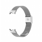 Nerūdijančio plieno apyrankė Xiaomi Mi Band 9/8 i&scaron;maniam apyrankei, pakaitiniai priedai, laikrodžio apyrankė Miband 8 i&scaron;maniam laikrodžiui for Miband 8 sidabras