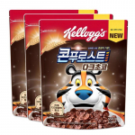 Kellogg's Frosted Flakes grūdų tamsus &scaron;okoladas i&scaron; Korėjos 550g (3 Parinktys) 3Pack