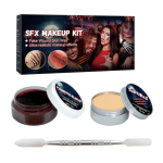 Scar Wax SFX Makiažo Rinkinys Helovinas Netikras Kraujas Realisti&scaron;kas Žaizdų Modeliavimas Veido Kūno Dažai Specialieji Efektai Cosplay Sceniniams Kostiumams gray