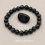 8 mm natūralaus akmens turkio karoliukais apyrankė Lava Tiger Eye Chakra Strand apyrankė Madingi papuo&scaron;alai moterims vyrams