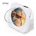 Ne&scaron;iojami LED ekrano CD grotuvai Namų staliniai daugiafunkciai Hifi muzikos grotuvai su Bluetooth radijo USB TF kortele AUX garso. US Plug balta