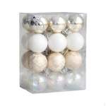 Kalėdų eglutės dekoravimo rutuliai vakarėliams ir &scaron;ventėms Style D