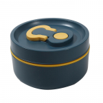 350 ml / 650 ml Maisto terminis stiklainis, izoliuotas sriubos puodelis, termosas, nerūdijančio plieno prie&scaron;piečių dėžutės termosas, kuris palaiko temperatūrą moksleiviams S mėlyna