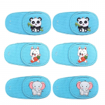 6 vnt. Vaikai Vaikai Vaikų okliuzija Medicininis tingus akių pleistras akių &scaron;e&scaron;ėliai regėjimo priežiūrai