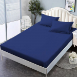 &bdquo;Simmons Solid Color Fitted čiužinio apsauga vienvietei ir dvivietei &ndash; pritaikoma&ldquo; 90&times;200+25cm single fitted sheet