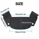 Langų tinklelio uždangalas Užuolaida Deluxe VW T5 T6 Automobilio lango uždanga Stovyklavimui Apsauga nuo &scaron;alčio Lauko Automobilio I&scaron;orės Apsauga Priekinio stiklo saulės skydelis