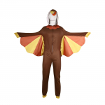 Halloween Animal Cosplay Turkey Jumpsuit kostiumas Vaidmenų žaidimo scenos spektaklio rekvizito kostiumas L