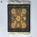 Rankų darbo bohemi&scaron;kas stalo kilimėlis INS Persian Retro Neslystantis valgomojo stalo kilimėlis Virtuvės priedai Dekoracija Namų padėkliukas 9x11cm