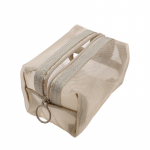 Tinklinis kosmetikos mai&scaron;elis Lūpų dažų laikymo krep&scaron;iai Monetų piniginė Ausinių dėklas Organizatorius Duomenų kabelis ID kortelė Banko kortelių saugykla One Size juoda