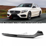 Priekinio buferio apatinės lūpos apdaila, skirta Mercedes Benz C klasė W205 C300 C400 C63 2014 2015 2016 2017 2018 Automobilių priedų apdaila