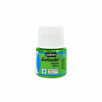 Peinture tissu - P&eacute;B&eacute;o - Setacolor opaque - Vert printemps - 45 ml - &Agrave; base d'eau