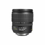 Canon EF-S 15-85 mm f/3.5-5.6 IS USM priartinantis objektyvas juoda