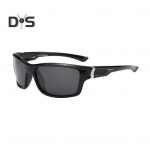 Lauko dviračių poliarizuoti akiniai Apsauga nuo UV spindulių Apsauga nuo vėjo Lengvi Vyrams Moterims Bėgimui Kalnų dviračiui Sportiniai akiniai Akiniai juoda pilka spalva