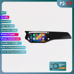 Ossuret 9'' 8 branduolių 2din Android automobilio radijas Citroen C3 DS3 2010-2016 m. Automobilio radijas Multimedia Vaizdo grotuvas GPS Navigacija Pagrindinis įrenginys I&scaron;manusis RDS Carplay 4G P2CP B 4Core 2G 32G