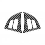 2vnt anglies pluo&scaron;to automobilio vairo mygtuko lipdukai dangtelio apdailos lipdukų priedai BMW- X5 X6 E70 E71 2018-2013 m.