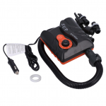 Elektrinis oro siurblys su automatiniu i&scaron;sijungimu irklui, guminei valčiai, baidarei, i&scaron;manusis pripūtimo siurblys 12 V 16 PSI