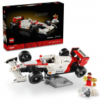 LEGO Icon McLaren MP4/4 ir Ayrton Senna žaislas gimtadienio dovana Block Motinos dienai Tėvo diena Vyrai Moterims Transporto priemonė Automobilis Mini Car 10330