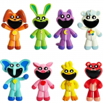 8 vnt. rinkinys besi&scaron;ypsančių padarėlių figūrėlės anime kawaii Catnap lėlė PVC modelis žaislas Catnat stalo dekoracija vaikams gimtadienio dovanos