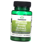 Rožinio radiolos ekstraktas, Rhodiola Rosea Extract, Swanson 60 kaps. (71280190) 60caps