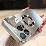 2025 Naujas Titano iPhone dėklas 16 15 14 Pro Max, Prabangus Matinis Magnetinis Dangtelis su Kameros Objektyvo Apsauga, Apsaugantis nuo Įbrėžimų Belaidis Įkrovimas Telefono Korpusas IPhone 14 Pro Max