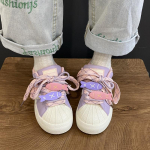 2024 m. pavasario ir rudens moteri&scaron;ki dizainerių plok&scaron;čiapadžiai, bėgimo bateliai, lengvi žemo profilio sportbačiai moterims, mieli žuvytės mergaičių sportbačiai 35 rožinė