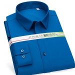 Vyri&scaron;ki keturkampiai apykakle ilgomis rankovėmis laisvalaikio mar&scaron;kiniai i&scaron; bambuko pluo&scaron;to įprasto prigludimo Mink&scaron;ti solidūs oficialūs mar&scaron;kiniai socialiniai S