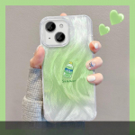 Tinka Apple 15 plunksnų siūlų mobiliojo telefono dėklas vasara Iphone14 Xiaoxin gėrimai soda nematomas laikiklis 13 mielas animacinis iphone 15