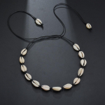 Boho Paplūdimio Bohemi&scaron;ki Kriauklių Choker Vėriniai Moterims Mergaitėms Vasaros Mados Papuo&scaron;alai Grandinėlės Kriauklių Pakabukai Vėrinys