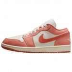 Air Jordan 1 Low Sail Madder Root Moteri&scaron;ki sportbačiai Rožiniai Light-Madder-Root &Scaron;viesiai dramblio kaulo spalvos DC0774-180 36