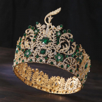 Barokinė Didelė Diadema Nuotakos Karūna Grožio Konkursas Mis Tiara Galvos Papuo&scaron;alas Nuotaka Vestuvinė Suknelė Plaukų Papuo&scaron;alai Aksesuarai