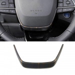 Skirta Toyota Highlander XU70 2024 automobilio salono dalies remonto lipdukas vairo centras. Papuo&scaron;kite apdailos rėmo blizgučių juostelę