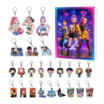 Demonų medžiotojo advento kalendorius Animacinių filmų anime figūrėlės Raktų pakabukų rinkinys 24 dienos Kalėdų atgalinės atskaitos kalendorius Kolekcija Dovana gerbėjams A