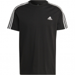 Adidas Dry-Fit Sportiniai Mar&scaron;kinėliai Trumpomis Rankovėmis Vyrams Juodi IC9334 XXL