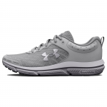 Under Armour Charged Assert 10 Mod Grey Vyri&scaron;ki sportbačiai Balti 3026175-102 43