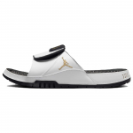 Air Jordan Hydro 11 Retro &Scaron;lepetės Gratitude Vyri&scaron;ki Sportbačiai Baltos Metalinės-Auksinės Juodos FN2452-170 45