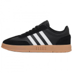 adidas Gradas Juodi Balti Gumos Unisex Sportbačiai Core-Black Cloud-White Silver-Metallic IE9045 35⅔