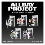 All Day Project DEBIUTINIS SINGLAS FAMOUS CARTOON Ver. I&scaron;orinis dėklas + Raktų pakabukas + QR fotonuotraukų rinkinys siunčiamas atsitiktinai