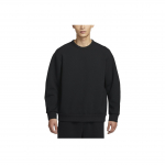 Nike Dri-Fit 24.7 Serija Laisvalaikio Paprastas Apvalios Kaklo Ilgomis Rankovėmis Džemperis Vyri&scaron;kas džemperis Juoda Tamsiai Dūminė Pilka HQ6965-010 L