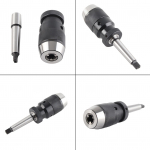 1&ndash;16 mm talpa 45# plieno savaime įsitempiantis beraktis tekinimo staklių gręžimo griebtuvas su MT2&ndash;JT3 kūginiu velenu