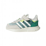 Adidas Originals Retropy F2 Audinys Patogūs Universalūs Madingi Patvarūs Žemi Sportbačiai Kūdikio Batai Žali Balti JR7995 24