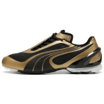 Puma V-S1 Metallic žemi laisvalaikio batai Unisex sportbačiai Juodi Auksiniai 402953-04 38