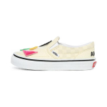 Vans MoMA X Slip-On serijos drobės žemi vaiki&scaron;ki riedlenčių batai Vaiki&scaron;ki sportbačiai Rožiniai VN0A4BUT0IC 34